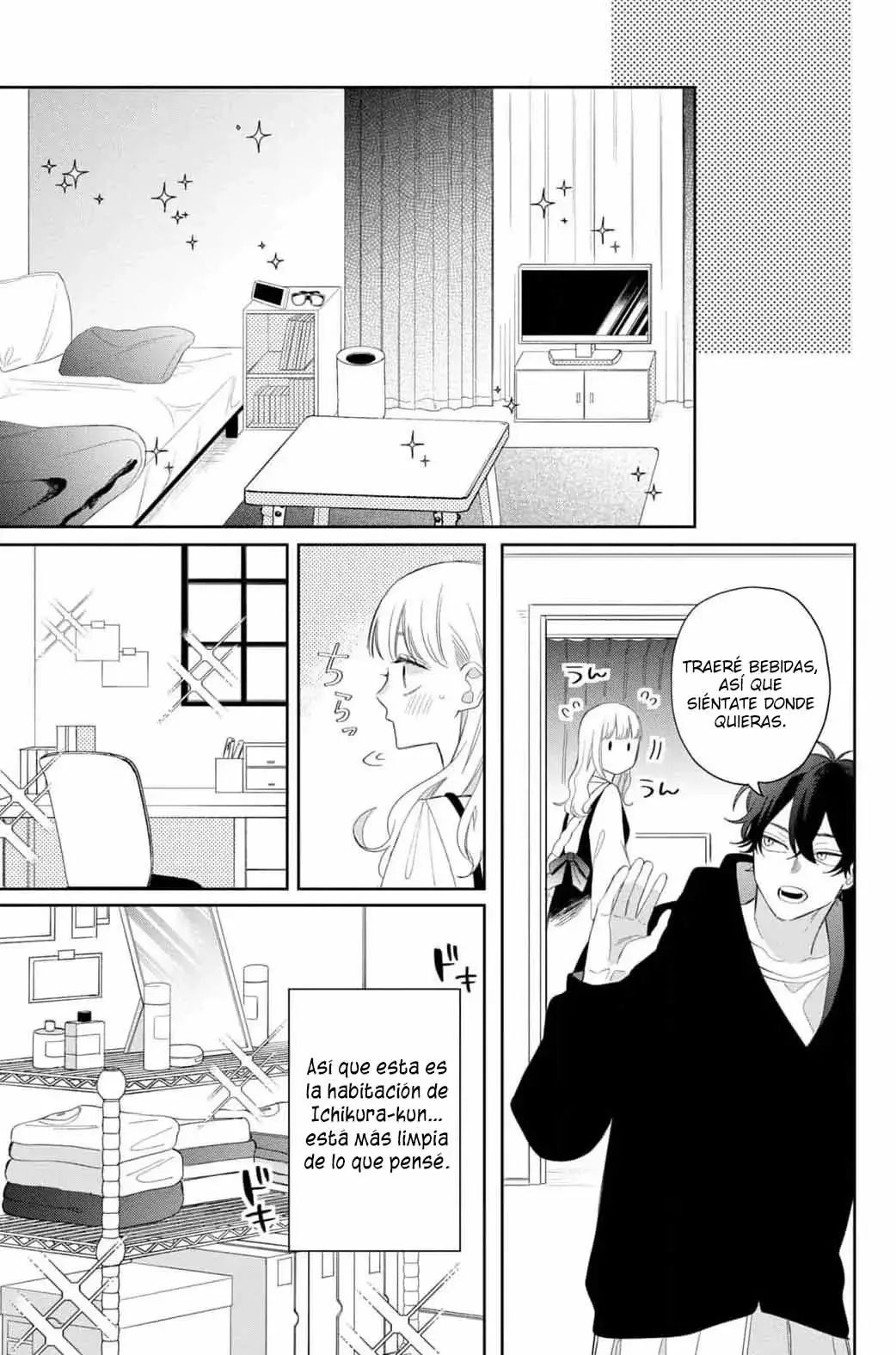 Megane, Tokidoki, Yankee-kun Capitulo 18: Primera cita en casa página 15