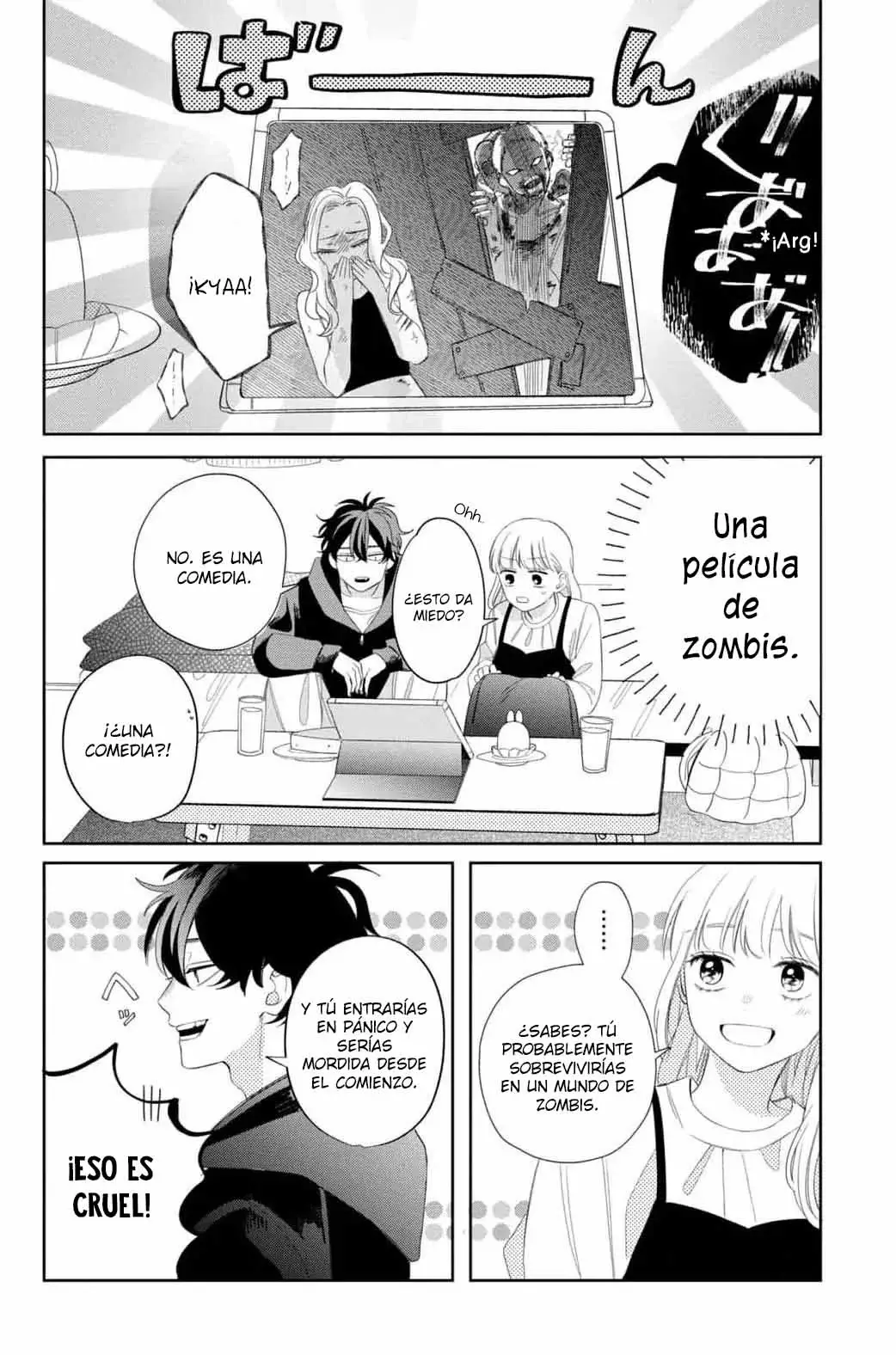Megane, Tokidoki, Yankee-kun Capitulo 18: Primera cita en casa página 24
