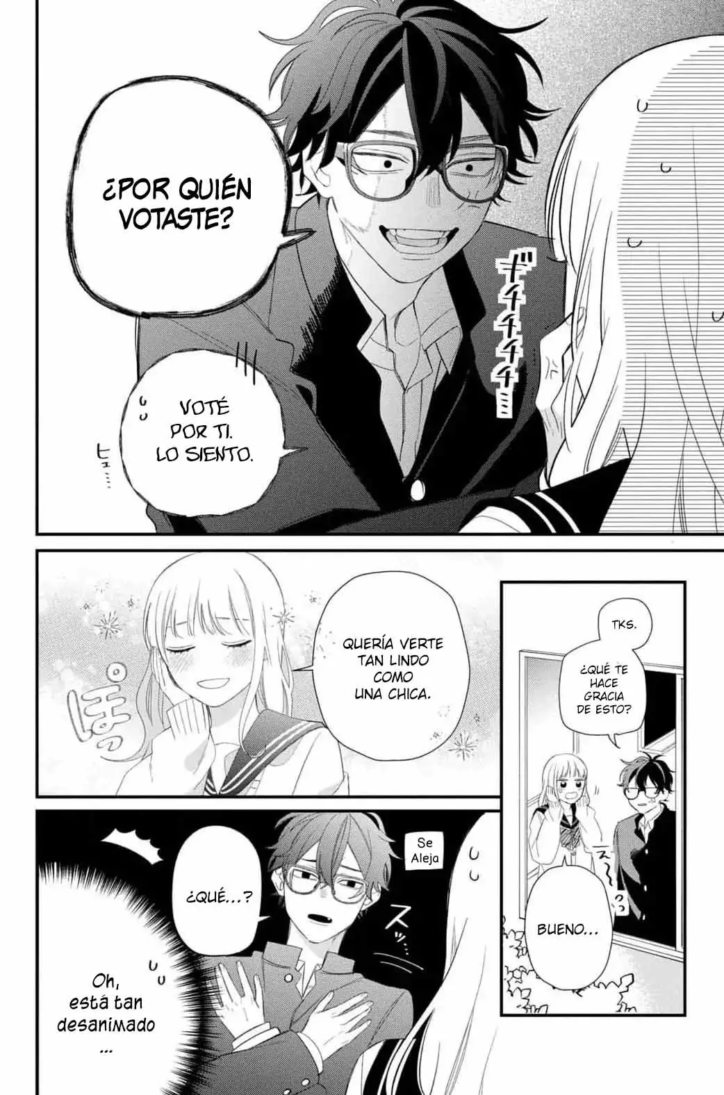 Megane, Tokidoki, Yankee-kun Capitulo 19: El evento del día cultural es... página 33