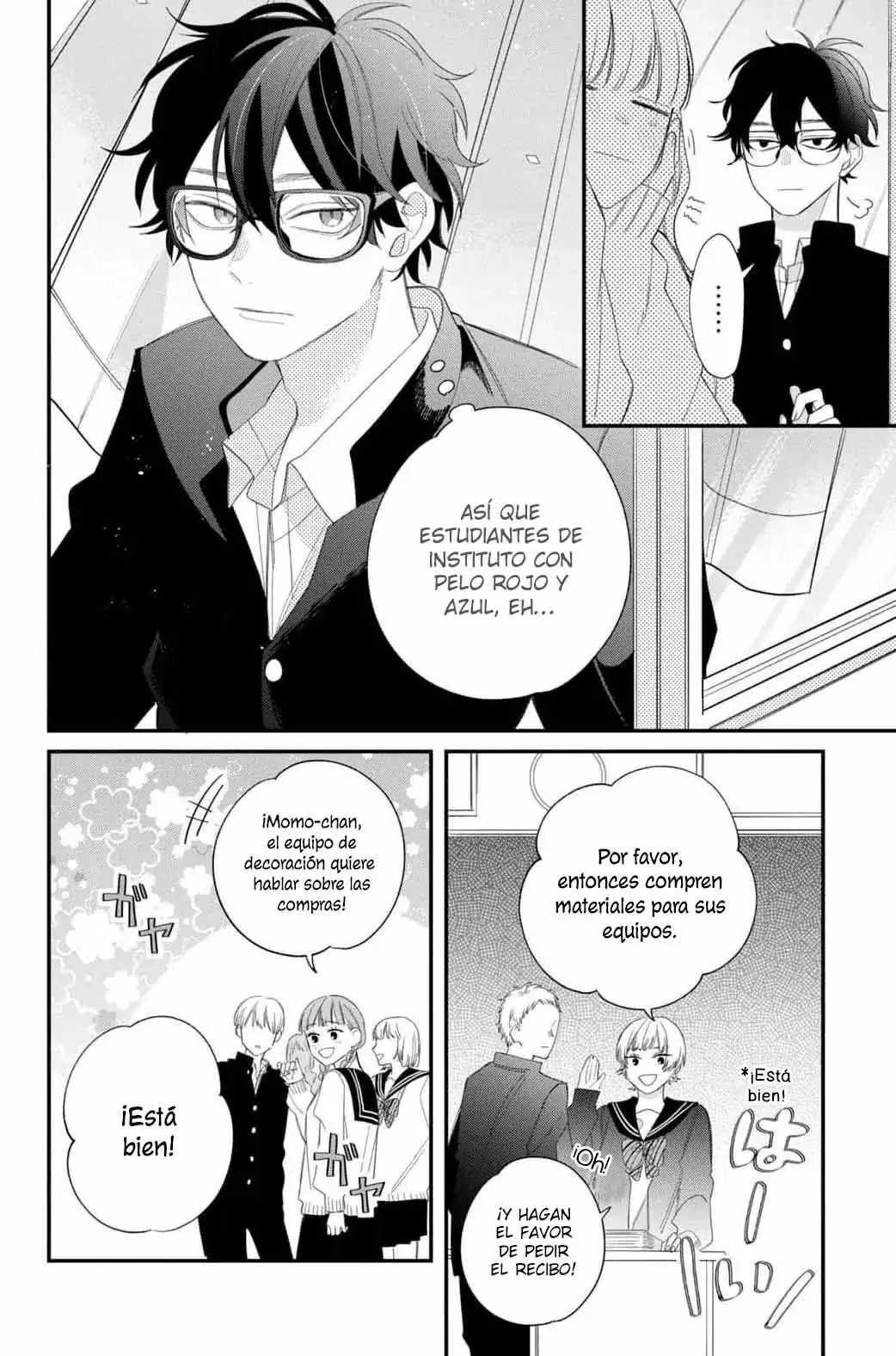 Megane, Tokidoki, Yankee-kun Capitulo 19: El evento del día cultural es... página 39
