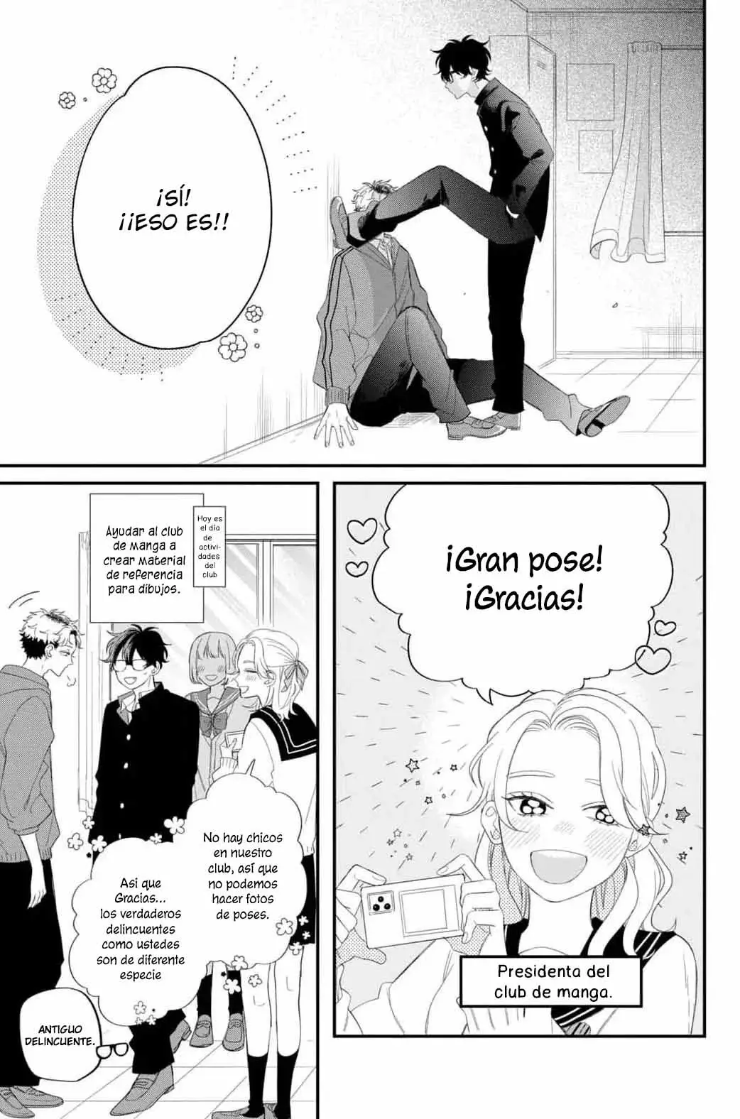 Megane, Tokidoki, Yankee-kun Capitulo 19: El evento del día cultural es... página 6