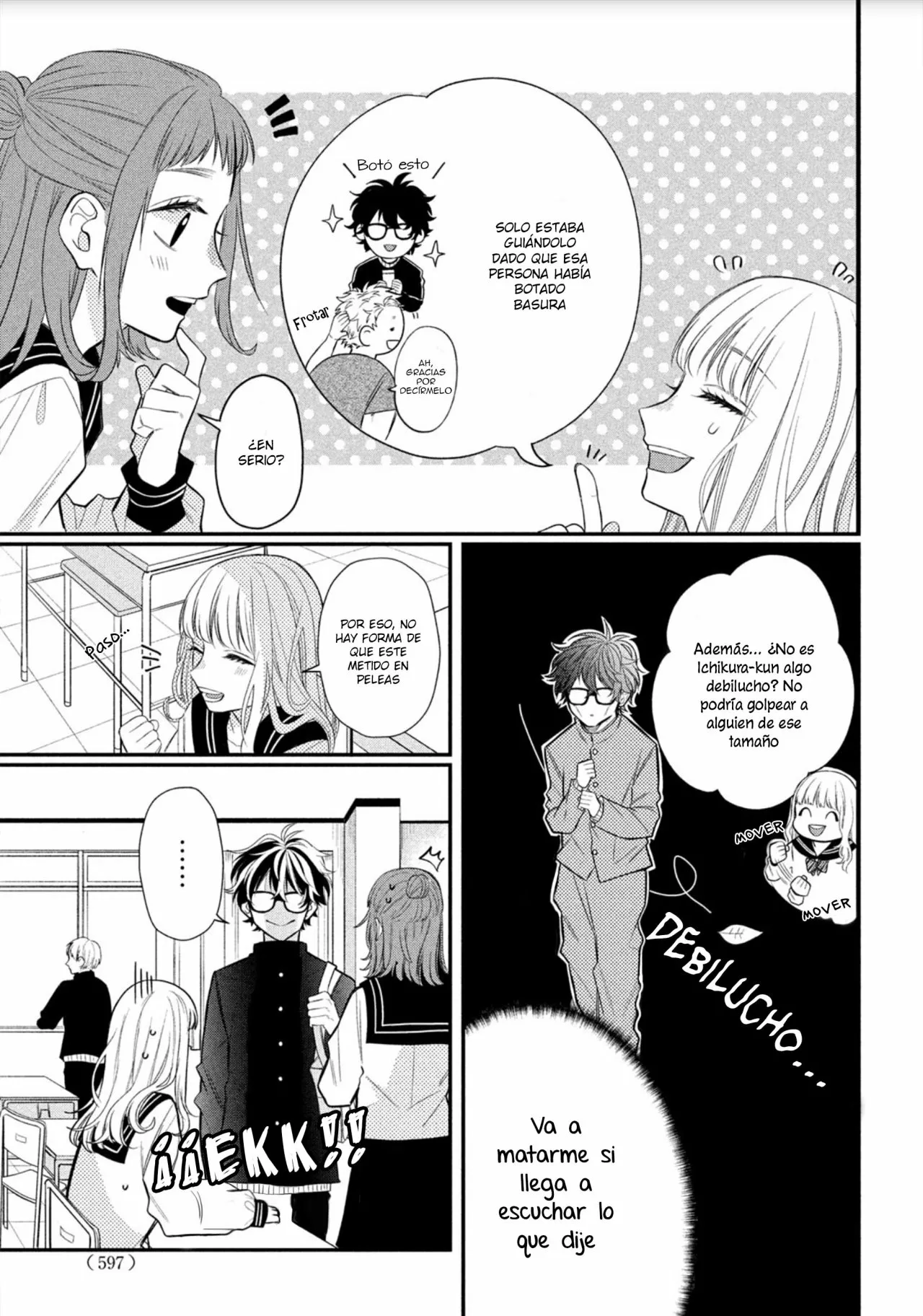 Megane, Tokidoki, Yankee-kun Capitulo 2: Promesas página 13
