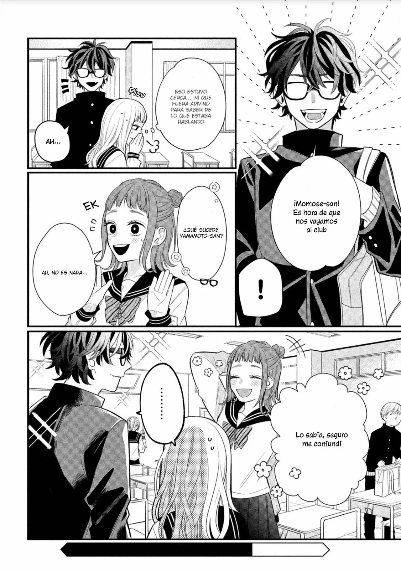Megane, Tokidoki, Yankee-kun Capitulo 2: Promesas página 14