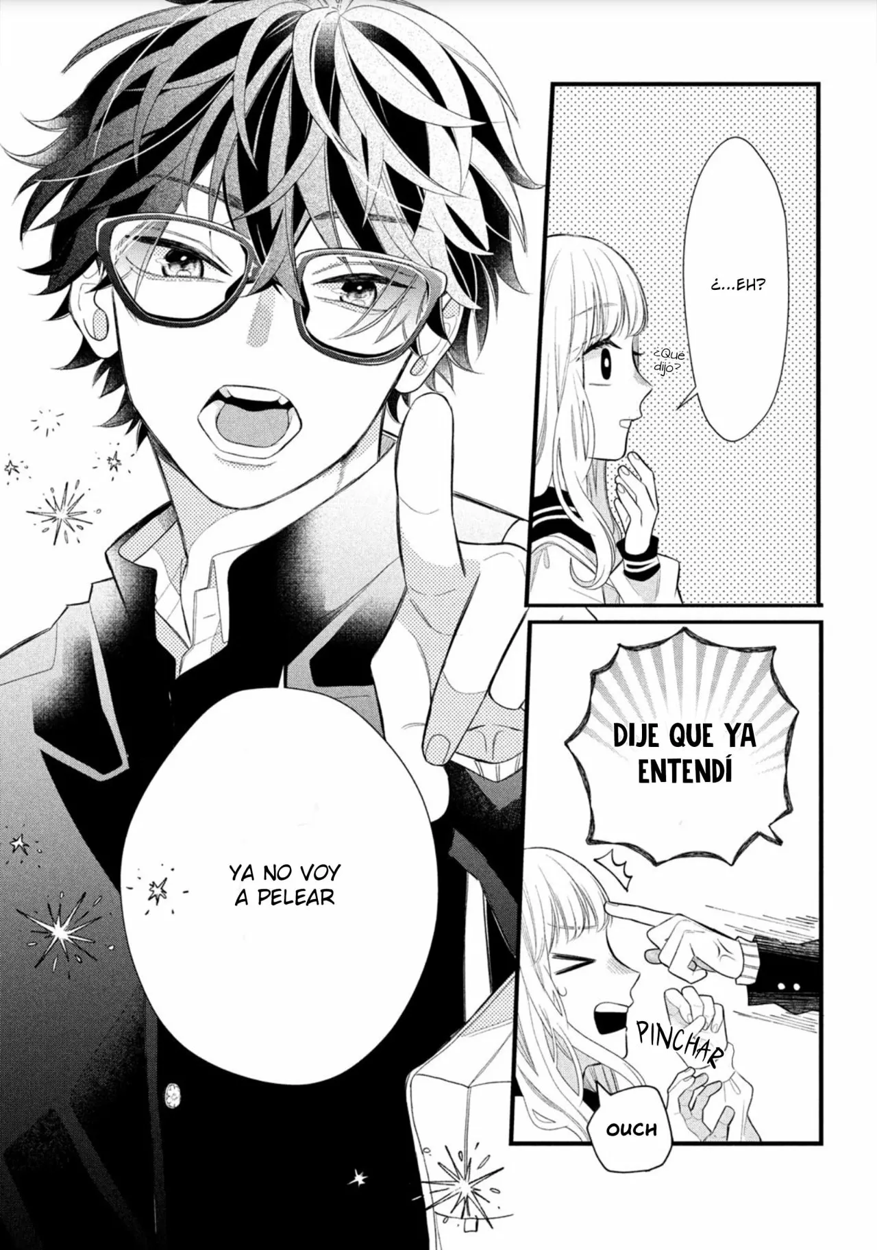 Megane, Tokidoki, Yankee-kun Capitulo 2: Promesas página 37