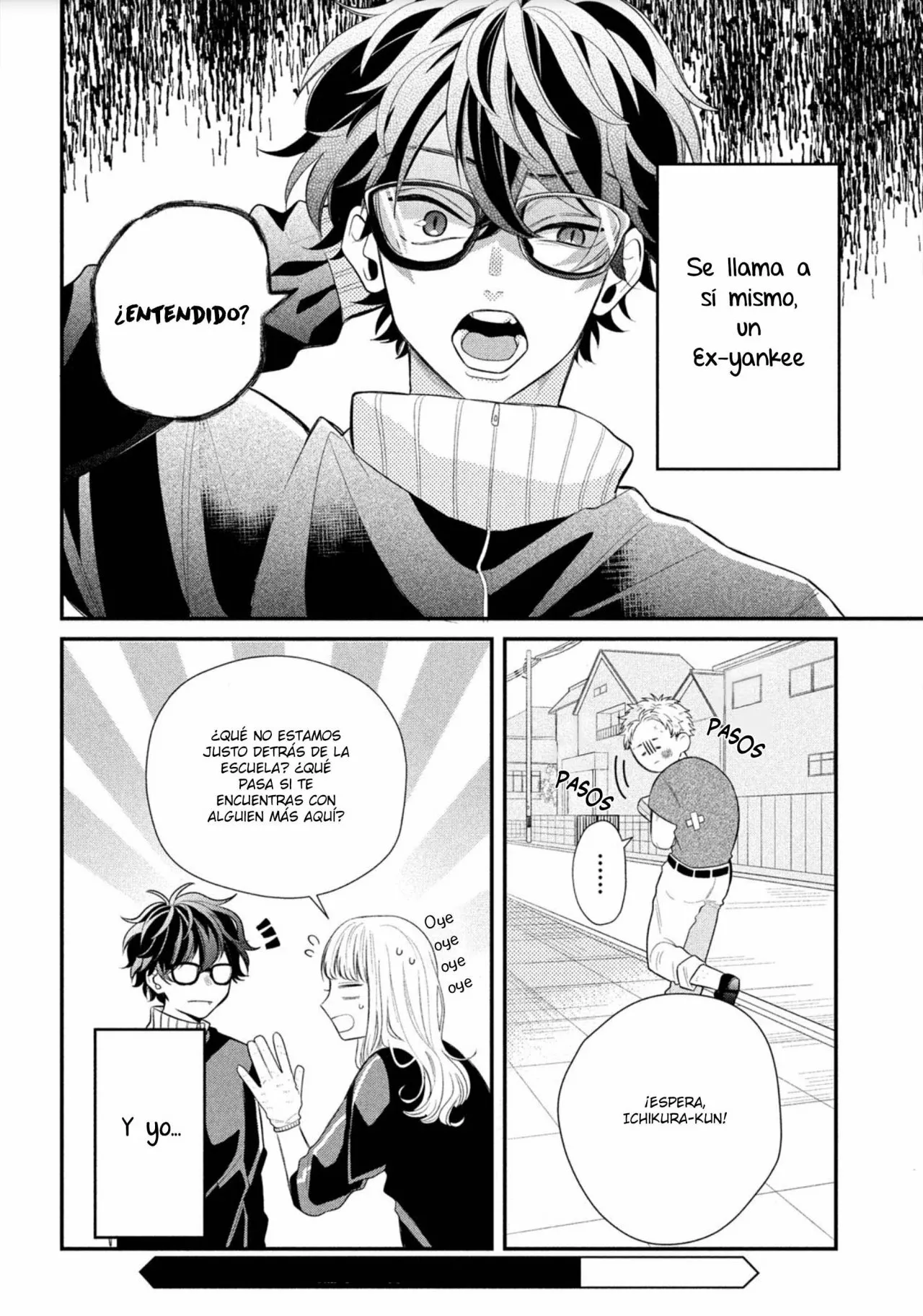Megane, Tokidoki, Yankee-kun Capitulo 2: Promesas página 8