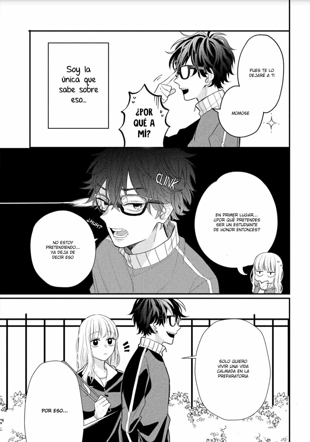 Megane, Tokidoki, Yankee-kun Capitulo 2: Promesas página 9