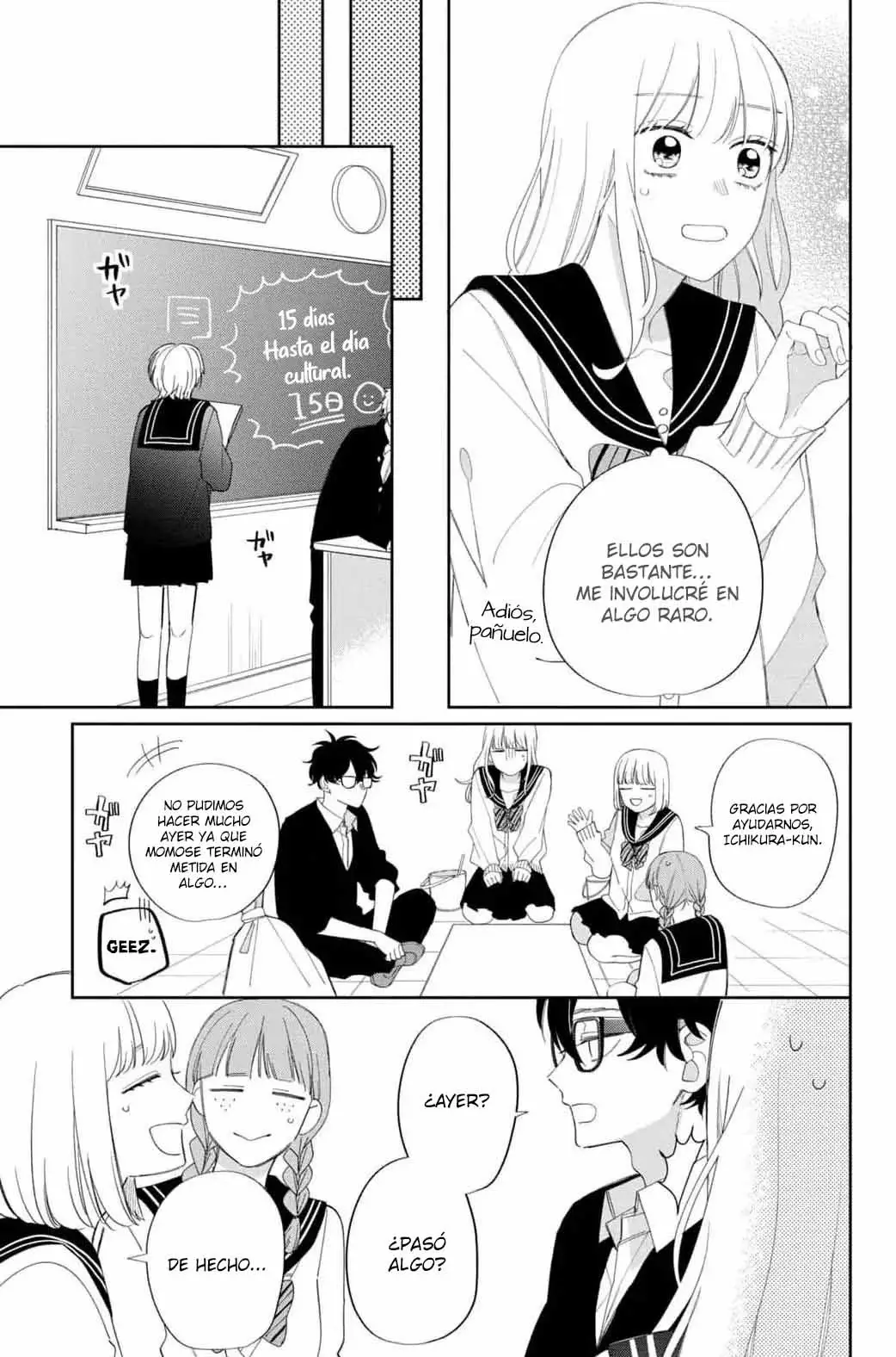 Megane, Tokidoki, Yankee-kun Capitulo 20: El chico guapo con cabello rojo página 12