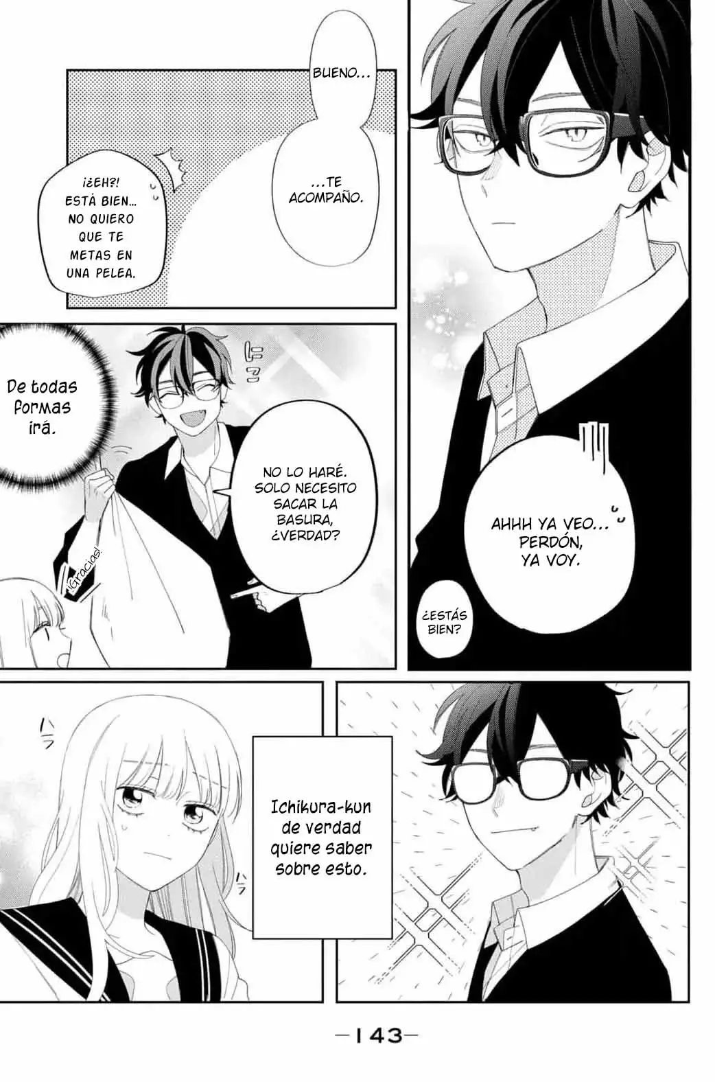 Megane, Tokidoki, Yankee-kun Capitulo 20: El chico guapo con cabello rojo página 14
