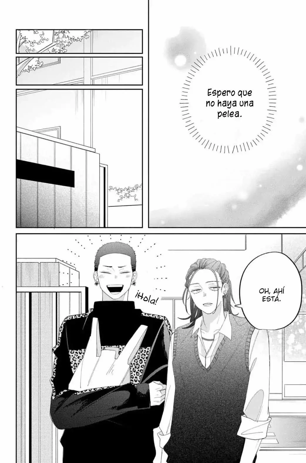 Megane, Tokidoki, Yankee-kun Capitulo 20: El chico guapo con cabello rojo página 15