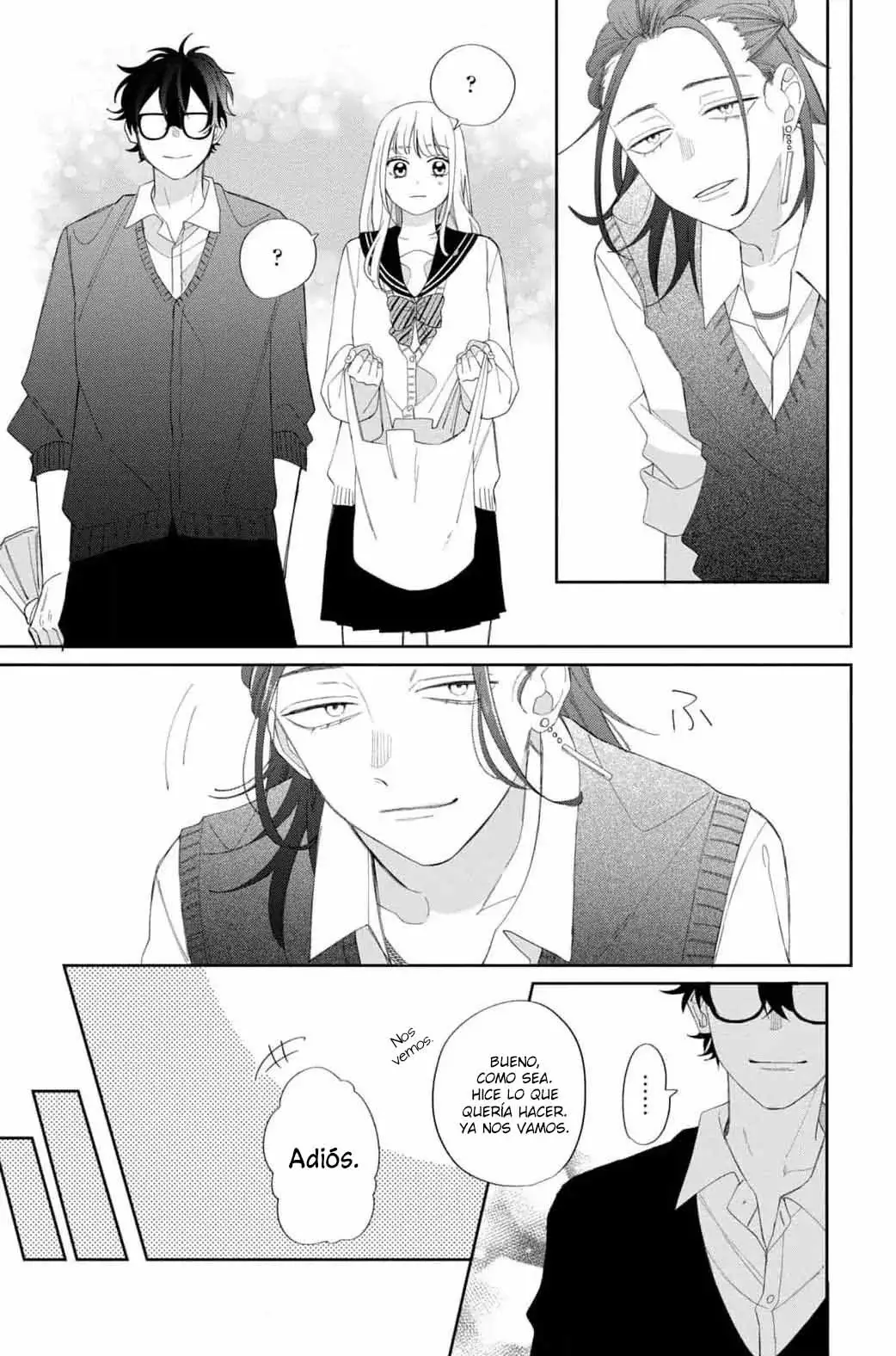 Megane, Tokidoki, Yankee-kun Capitulo 20: El chico guapo con cabello rojo página 20