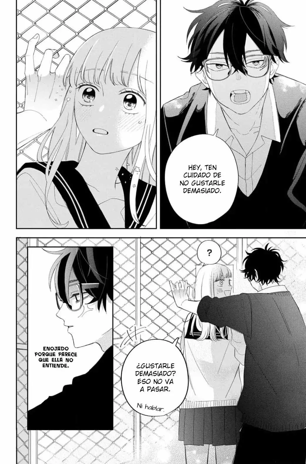 Megane, Tokidoki, Yankee-kun Capitulo 20: El chico guapo con cabello rojo página 23
