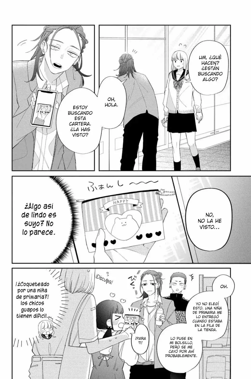 Megane, Tokidoki, Yankee-kun Capitulo 20: El chico guapo con cabello rojo página 27
