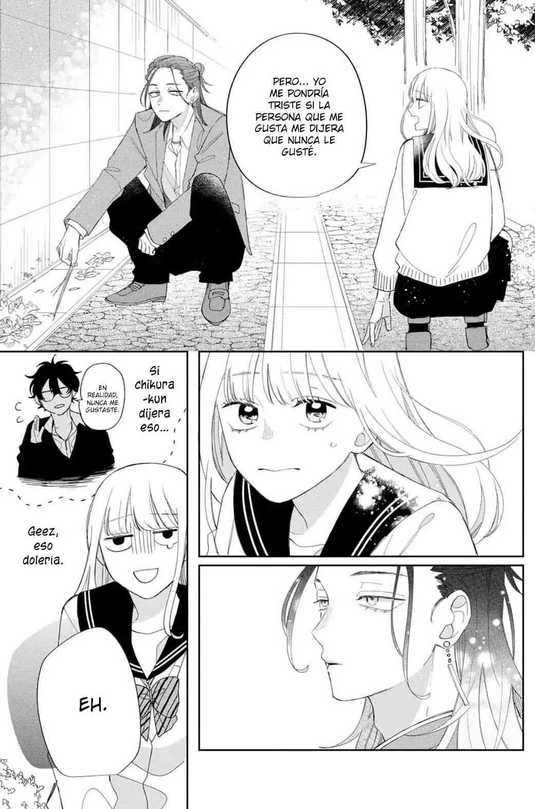Megane, Tokidoki, Yankee-kun Capitulo 20: El chico guapo con cabello rojo página 32