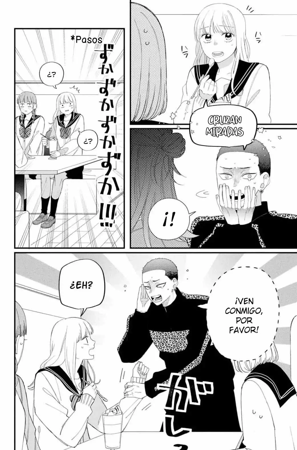 Megane, Tokidoki, Yankee-kun Capitulo 20: El chico guapo con cabello rojo página 7
