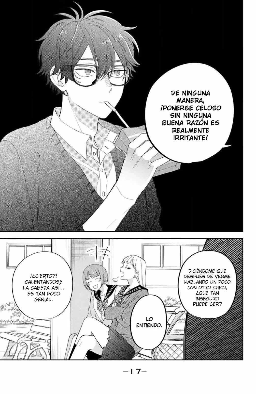 Megane, Tokidoki, Yankee-kun Capitulo 21: No me gusta nada Él página 16