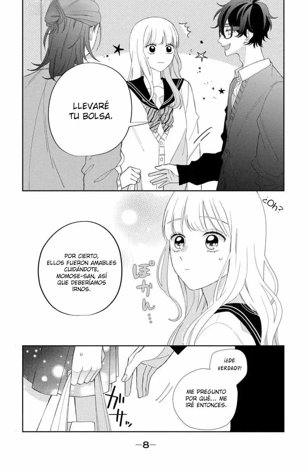Megane, Tokidoki, Yankee-kun Capitulo 21: No me gusta nada Él página 7