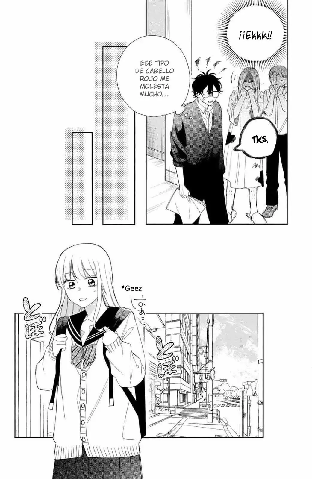 Megane, Tokidoki, Yankee-kun Capitulo 22: ¡No quiero ser molesto...! página 33