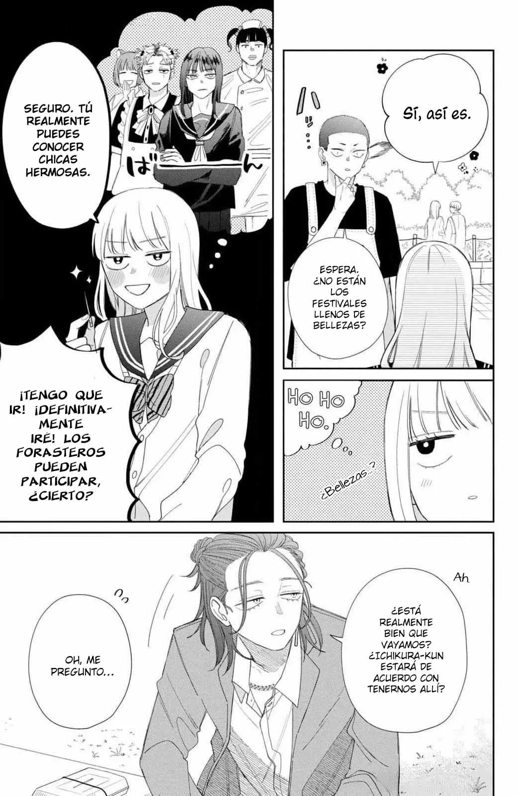 Megane, Tokidoki, Yankee-kun Capitulo 22: ¡No quiero ser molesto...! página 40