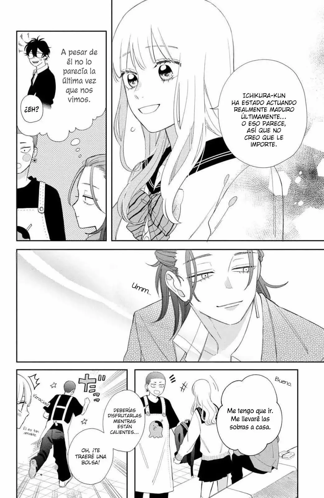 Megane, Tokidoki, Yankee-kun Capitulo 22: ¡No quiero ser molesto...! página 41