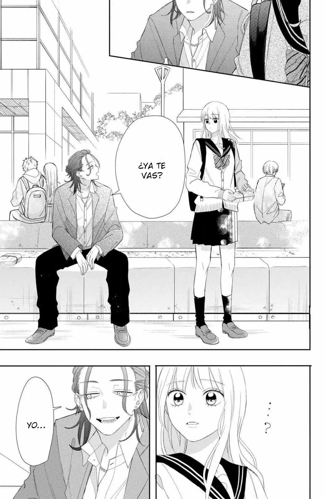 Megane, Tokidoki, Yankee-kun Capitulo 22: ¡No quiero ser molesto...! página 42
