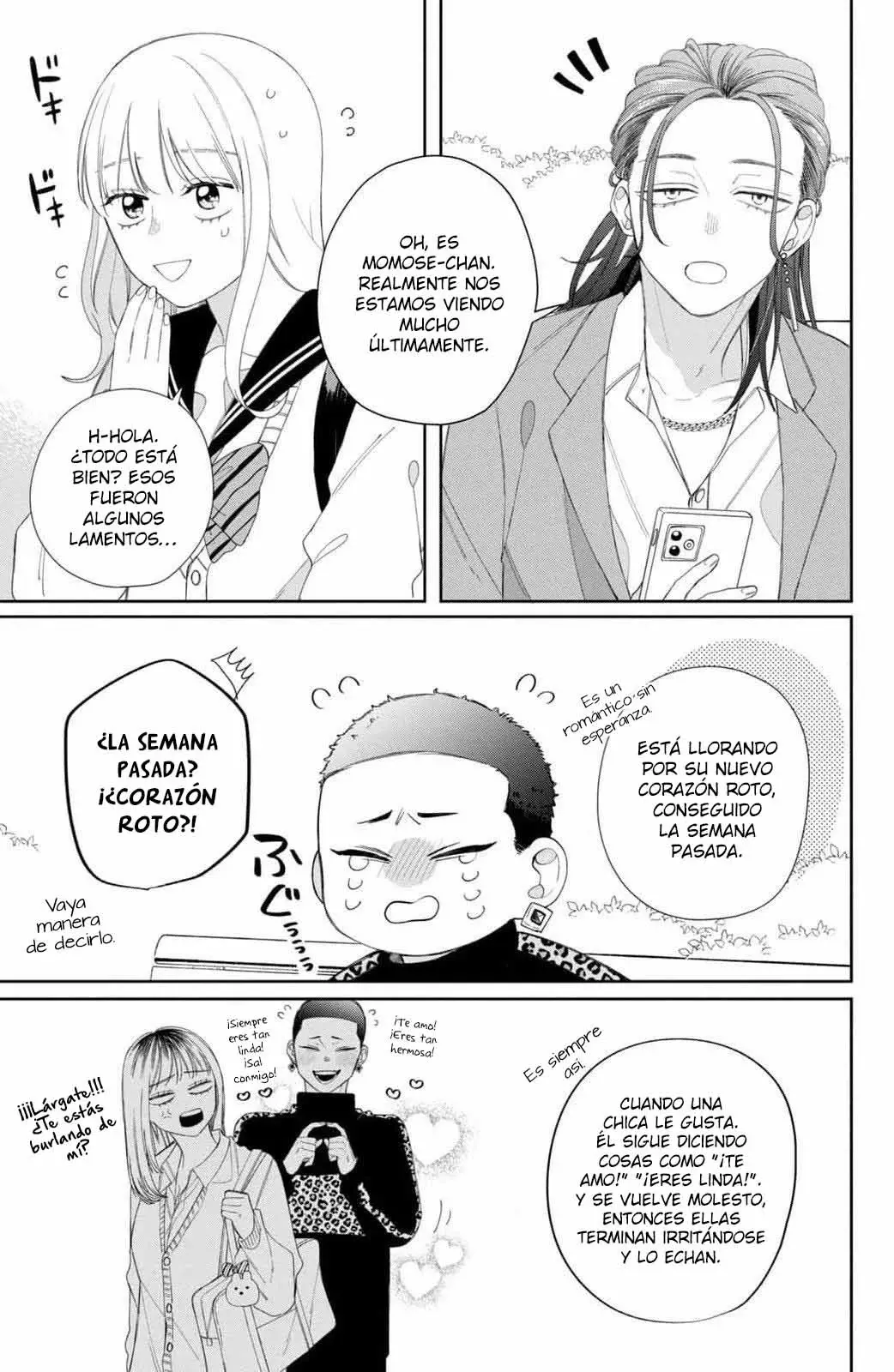 Megane, Tokidoki, Yankee-kun Capitulo 22: ¡No quiero ser molesto...! página 8