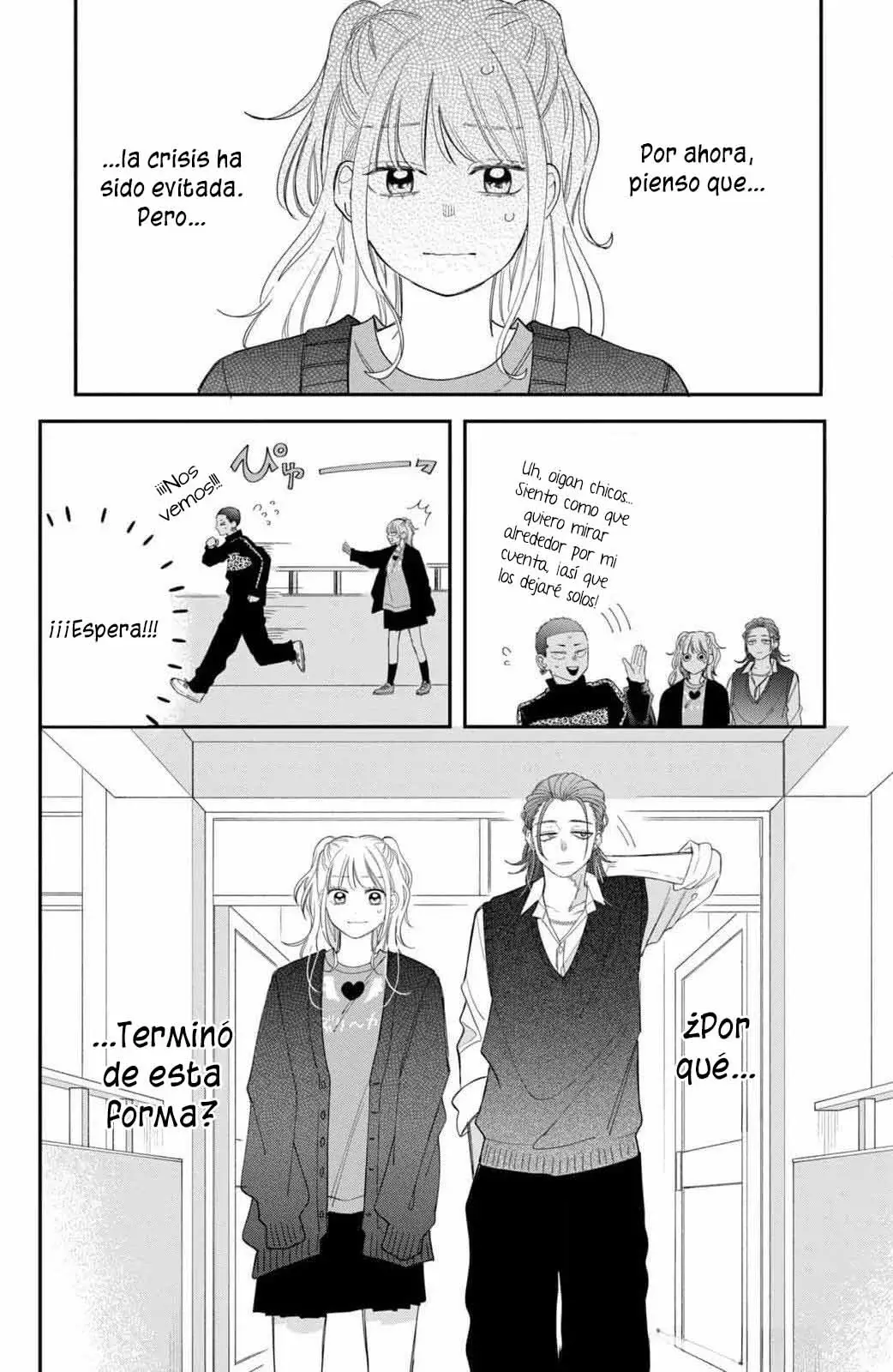 Megane, Tokidoki, Yankee-kun Capitulo 24: El amor de Yachiyo página 21