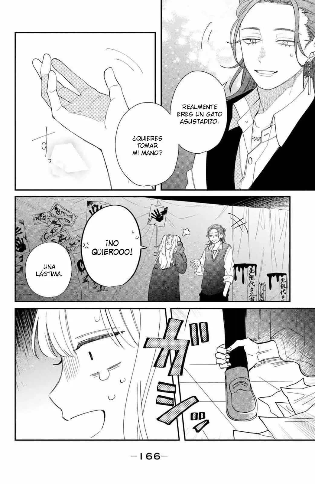 Megane, Tokidoki, Yankee-kun Capitulo 24: El amor de Yachiyo página 37