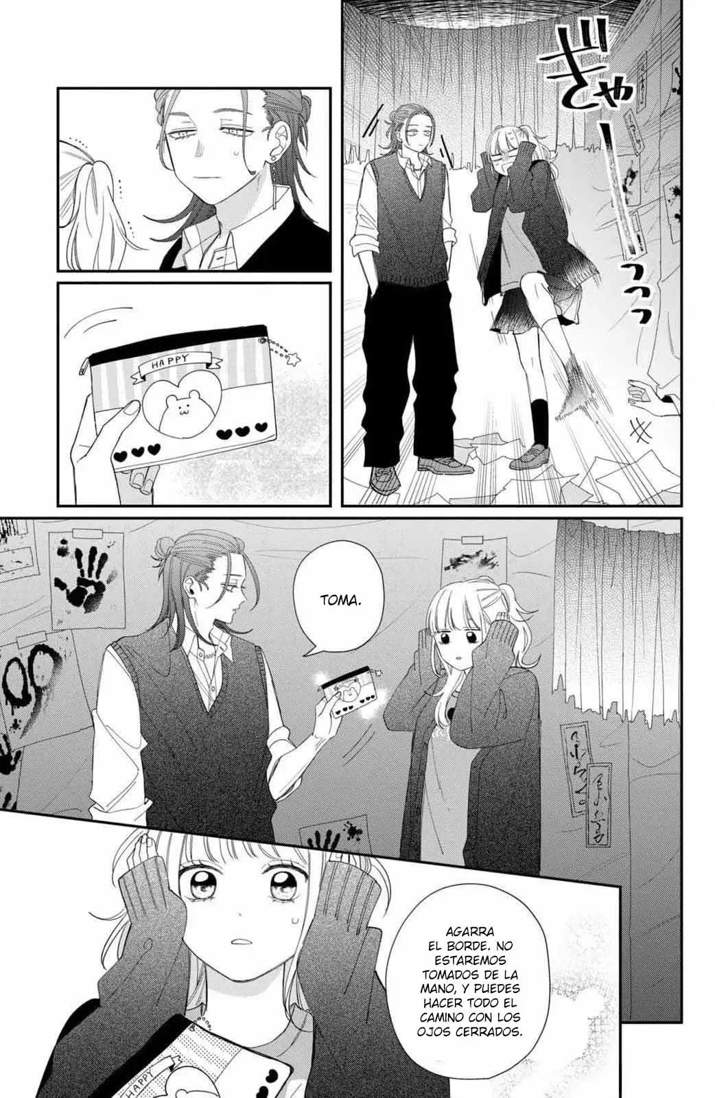 Megane, Tokidoki, Yankee-kun Capitulo 24: El amor de Yachiyo página 38