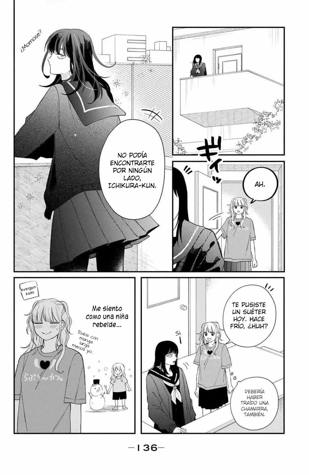 Megane, Tokidoki, Yankee-kun Capitulo 24: El amor de Yachiyo página 7