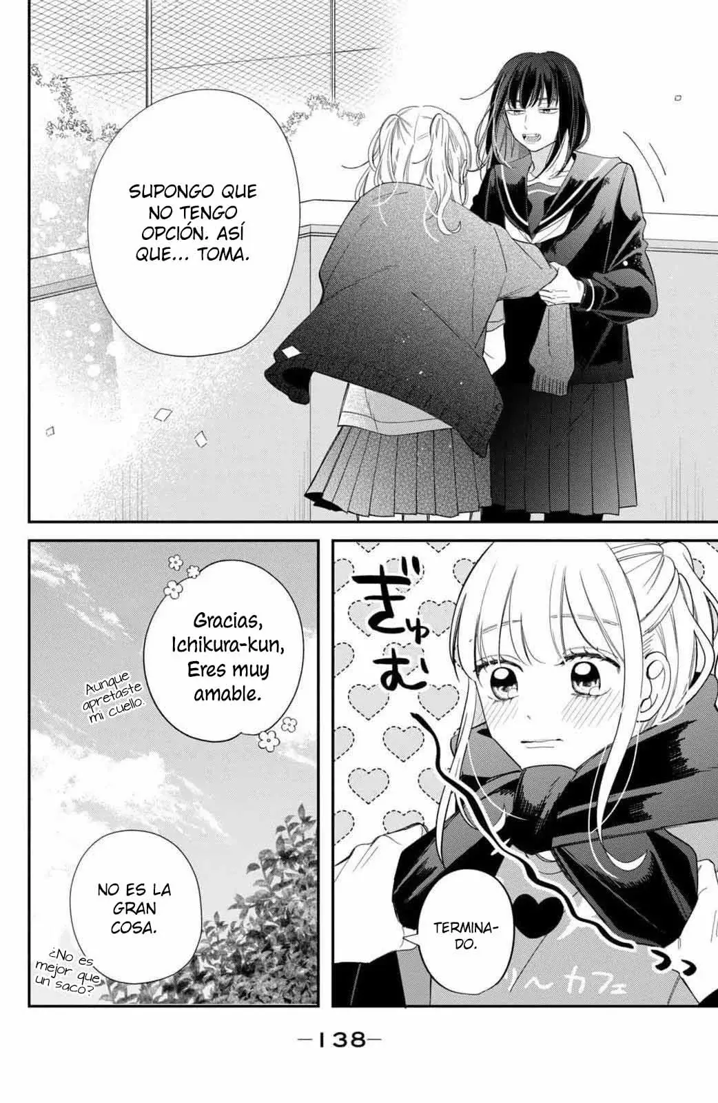 Megane, Tokidoki, Yankee-kun Capitulo 24: El amor de Yachiyo página 9
