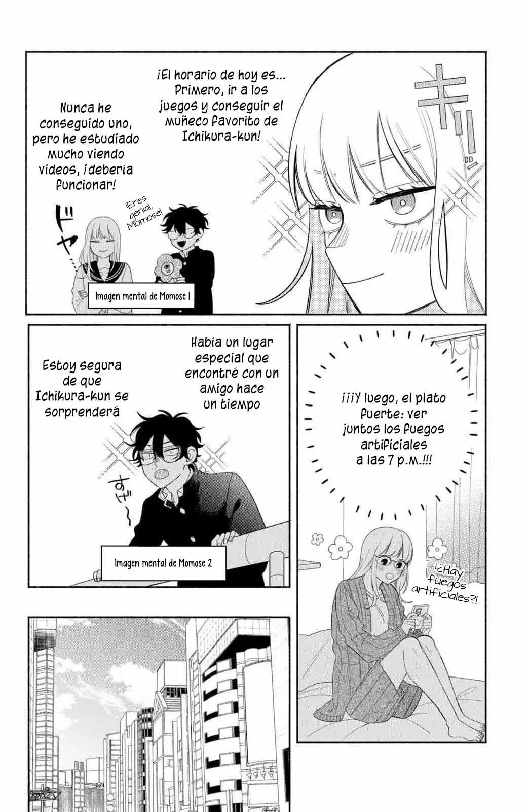 Megane, Tokidoki, Yankee-kun Capitulo 26: El plan de citas de Momose página 11