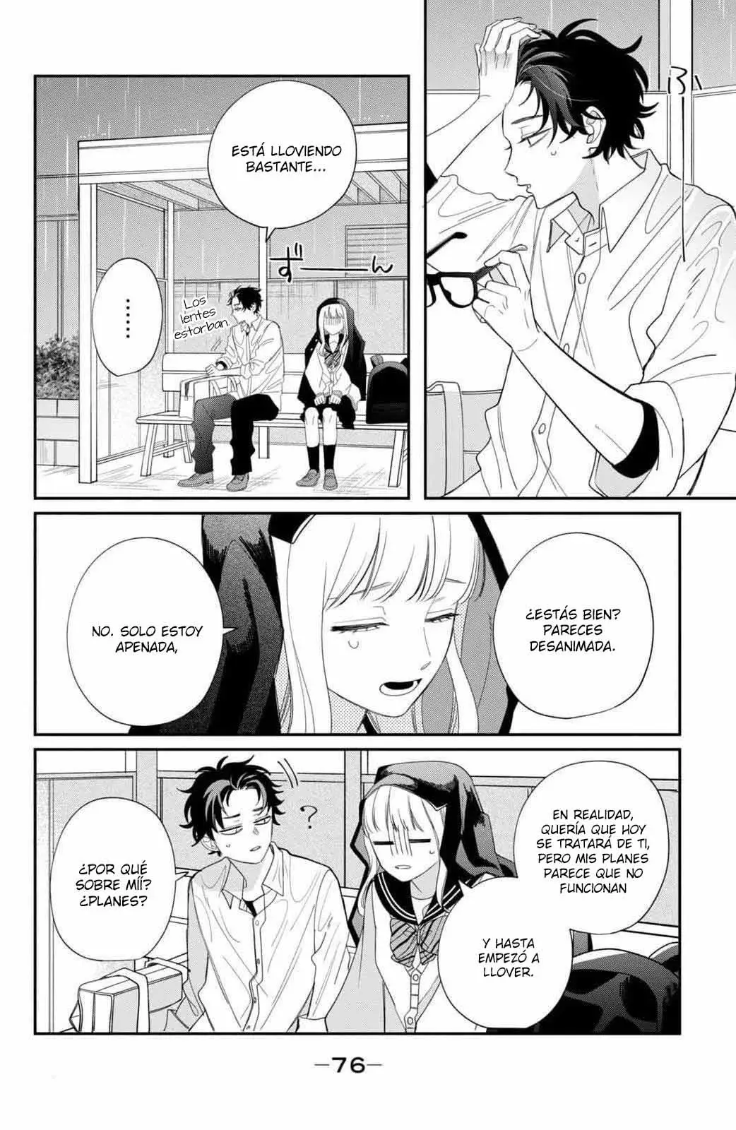 Megane, Tokidoki, Yankee-kun Capitulo 26: El plan de citas de Momose página 29