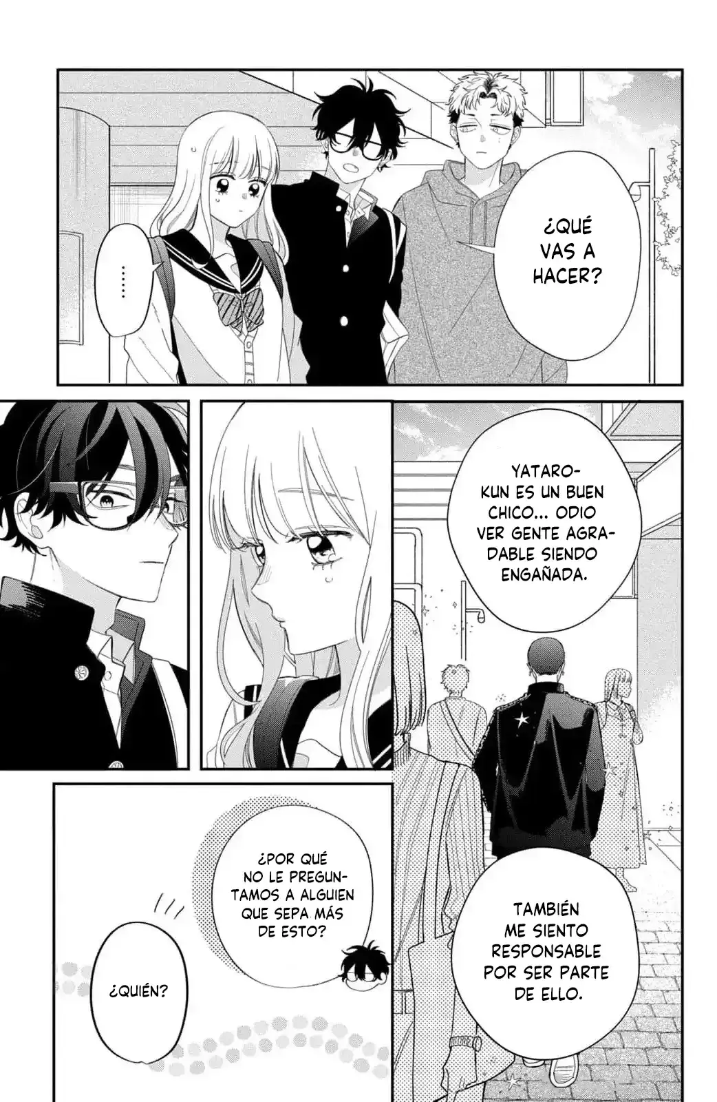 Megane, Tokidoki, Yankee-kun Capitulo 28: La angustia de Momose página 13