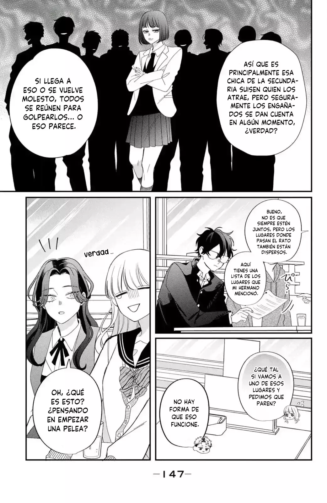 Megane, Tokidoki, Yankee-kun Capitulo 28: La angustia de Momose página 17