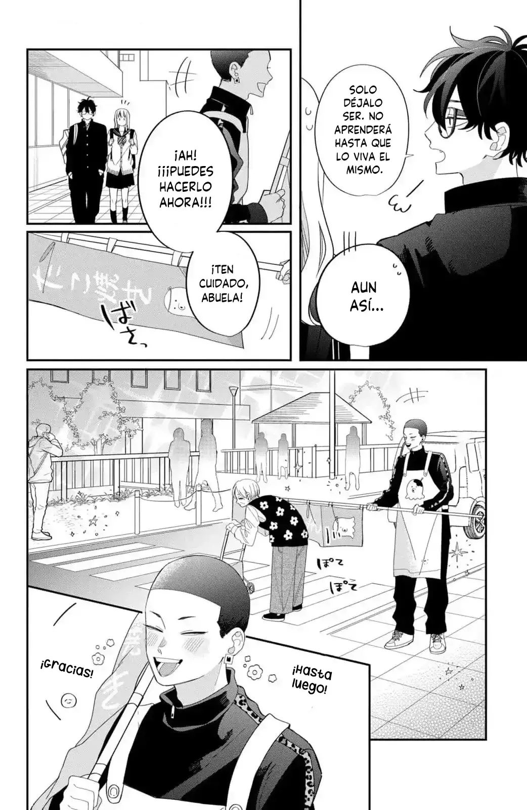 Megane, Tokidoki, Yankee-kun Capitulo 28: La angustia de Momose página 20