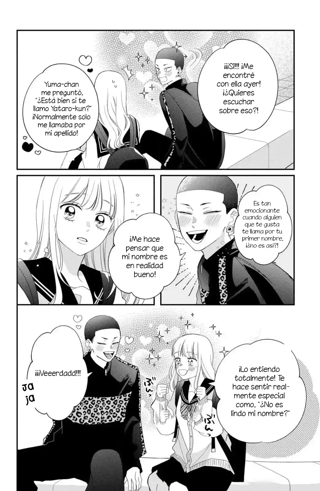 Megane, Tokidoki, Yankee-kun Capitulo 28: La angustia de Momose página 24