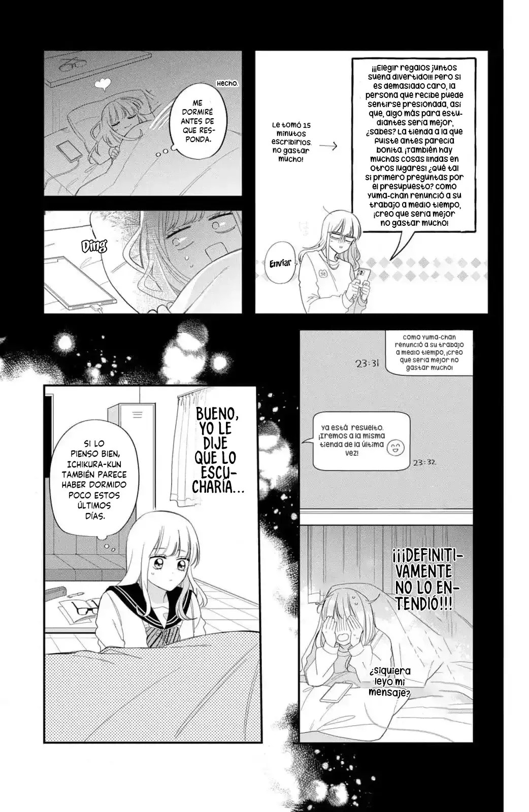 Megane, Tokidoki, Yankee-kun Capitulo 28: La angustia de Momose página 31