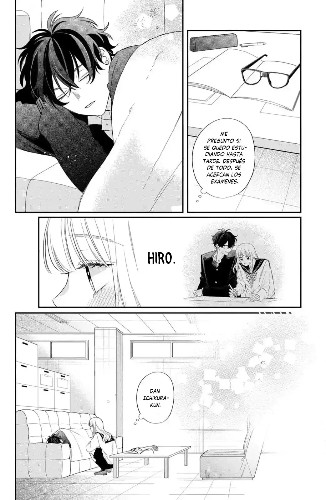 Megane, Tokidoki, Yankee-kun Capitulo 28: La angustia de Momose página 32