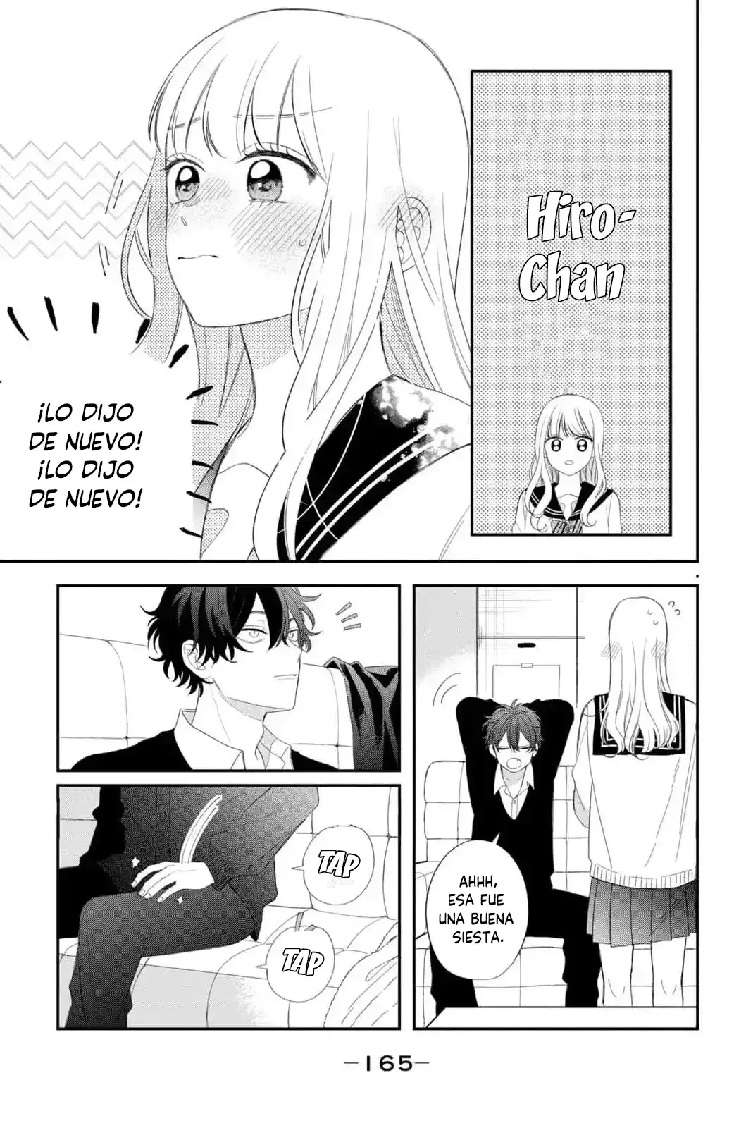 Megane, Tokidoki, Yankee-kun Capitulo 28: La angustia de Momose página 35