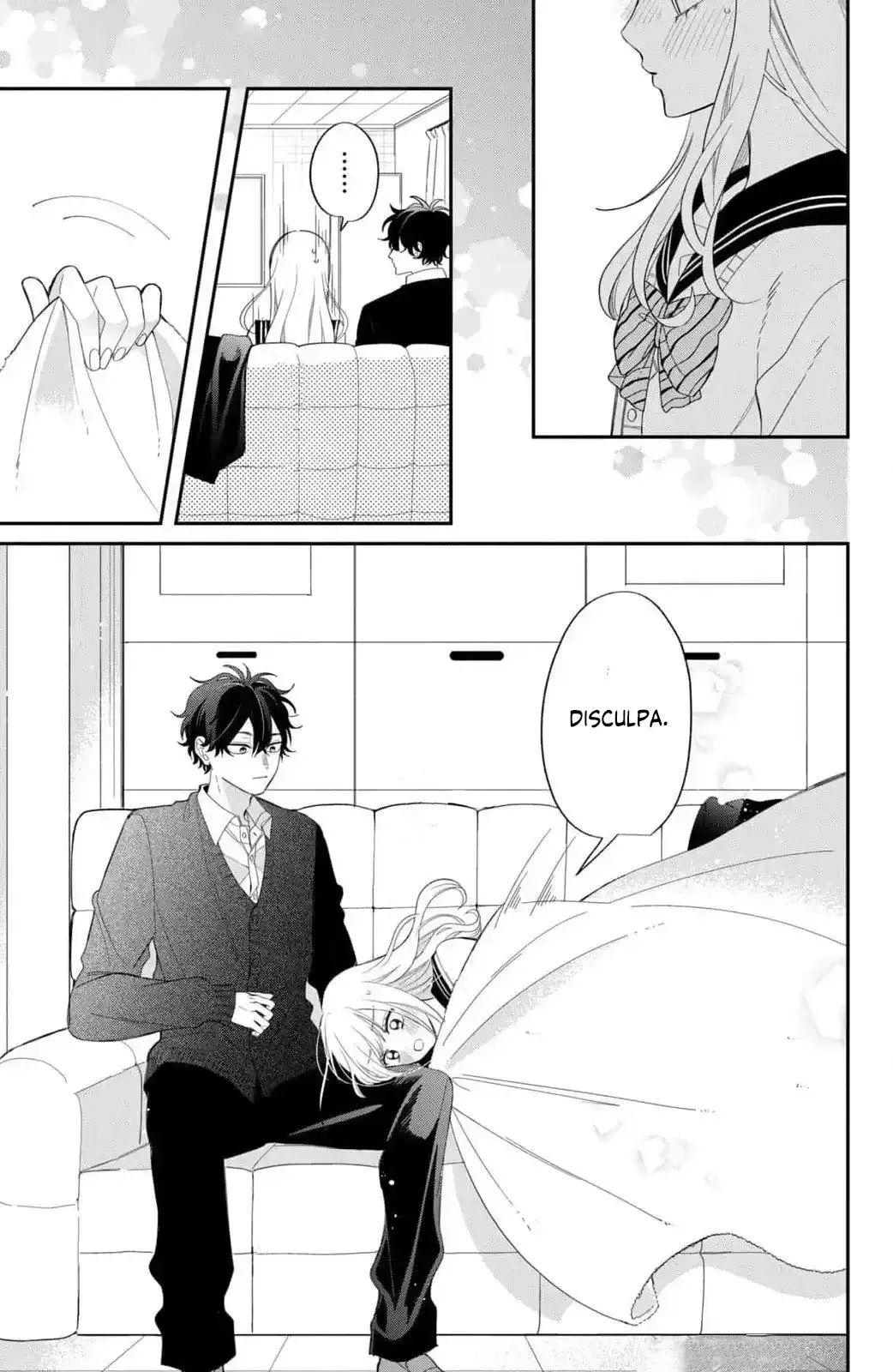 Megane, Tokidoki, Yankee-kun Capitulo 28: La angustia de Momose página 37