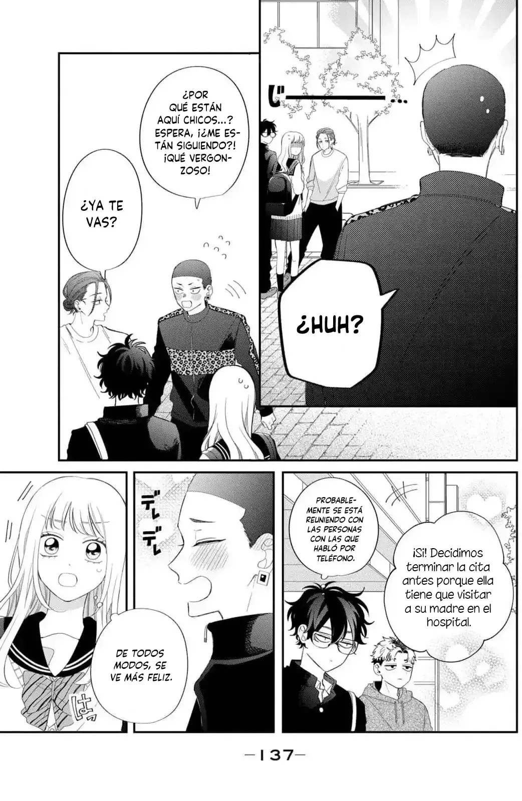 Megane, Tokidoki, Yankee-kun Capitulo 28: La angustia de Momose página 7