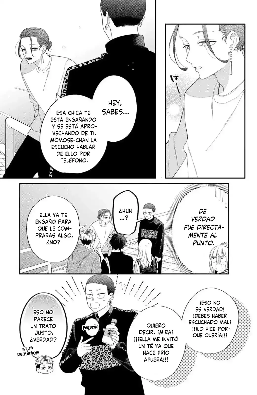 Megane, Tokidoki, Yankee-kun Capitulo 28: La angustia de Momose página 9