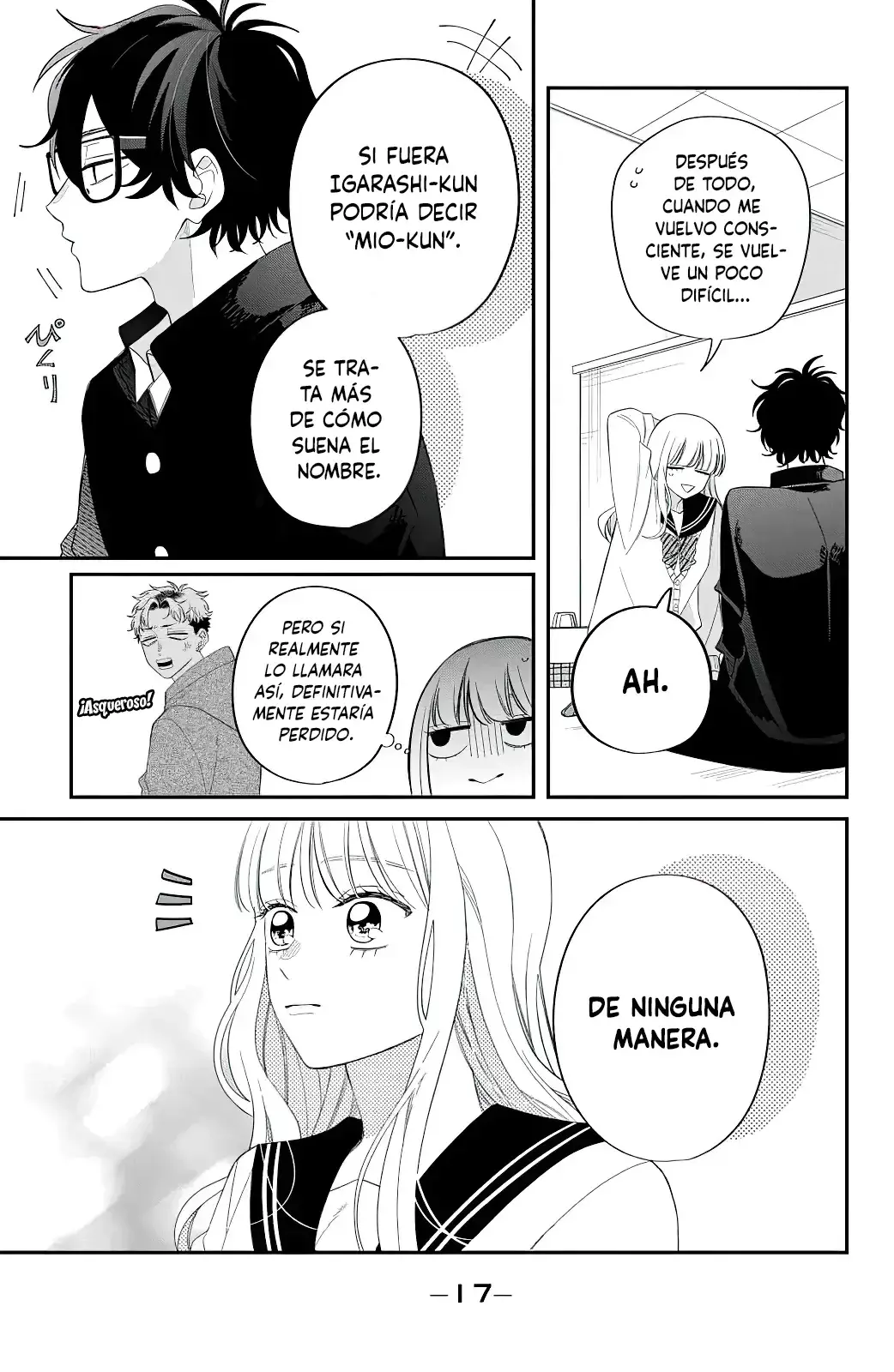 Megane, Tokidoki, Yankee-kun Capitulo 29: Sé valiente página 14