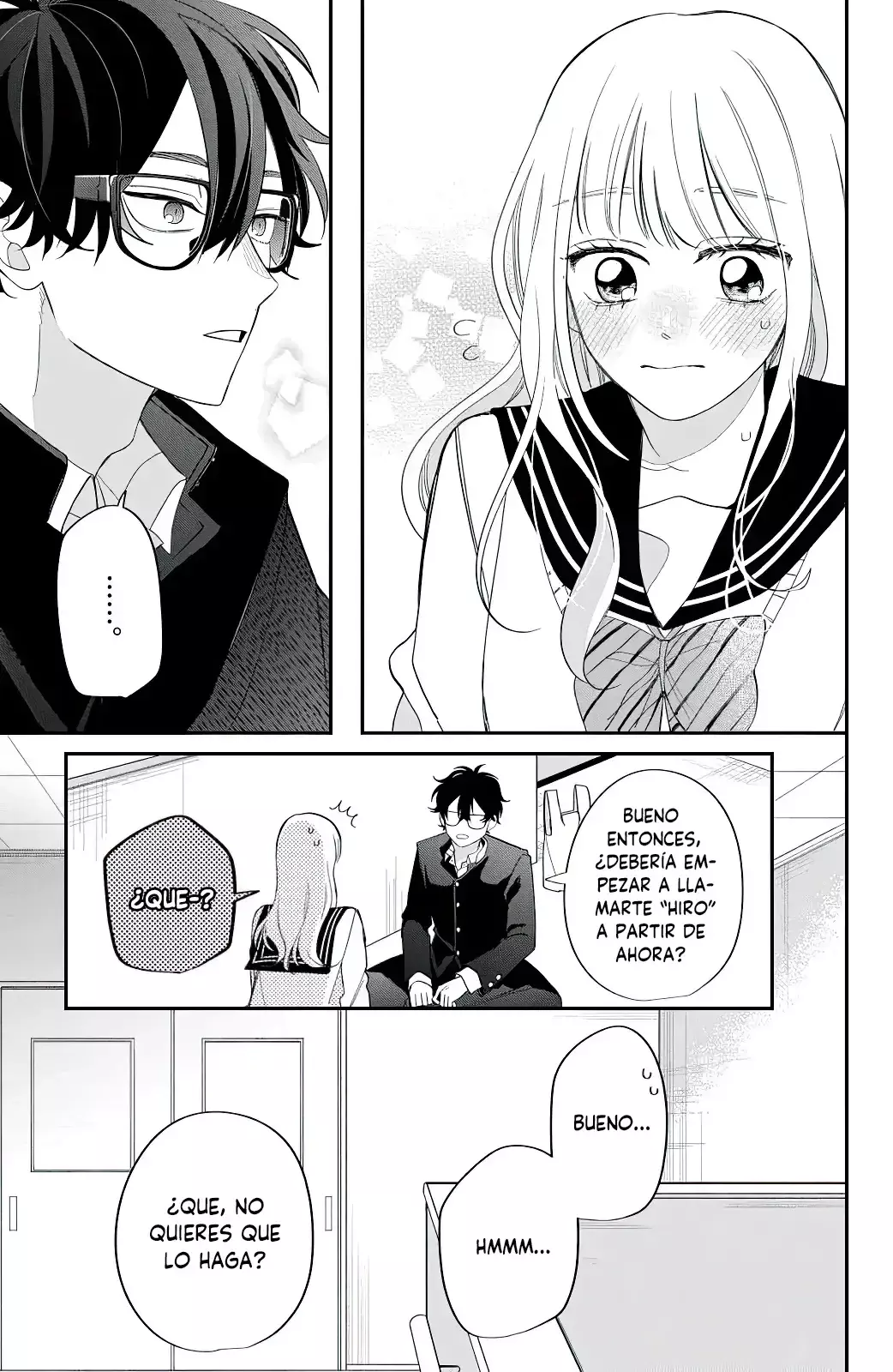 Megane, Tokidoki, Yankee-kun Capitulo 29: Sé valiente página 18