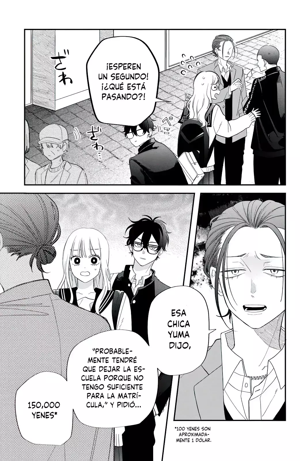 Megane, Tokidoki, Yankee-kun Capitulo 29: Sé valiente página 26