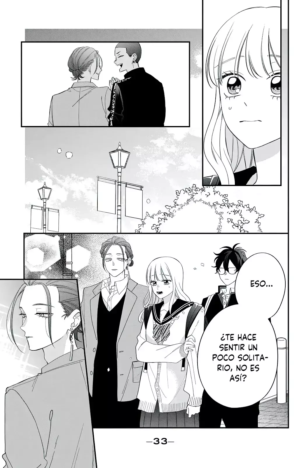 Megane, Tokidoki, Yankee-kun Capitulo 29: Sé valiente página 30