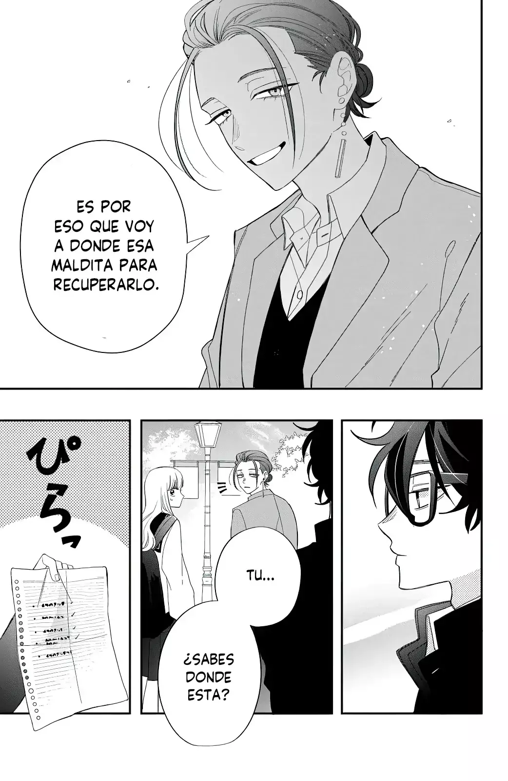Megane, Tokidoki, Yankee-kun Capitulo 29: Sé valiente página 32