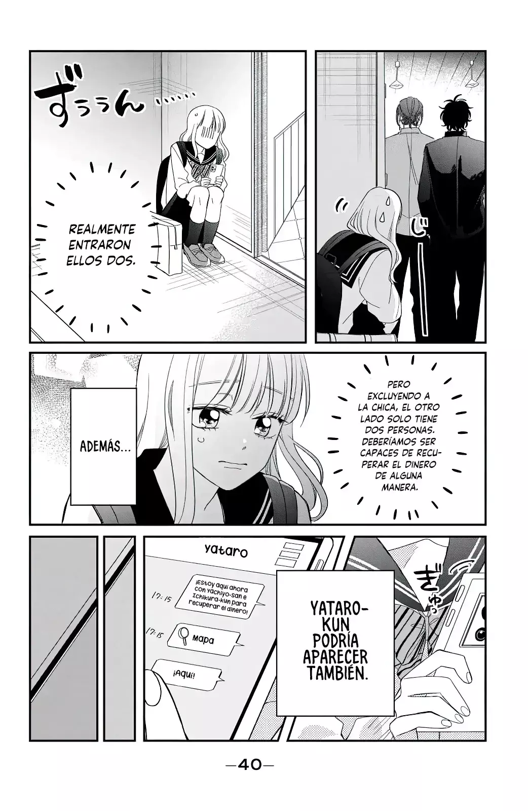 Megane, Tokidoki, Yankee-kun Capitulo 29: Sé valiente página 37