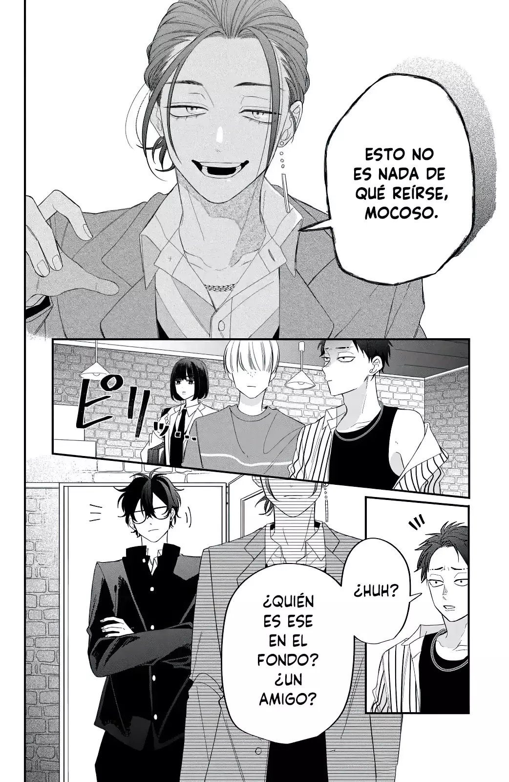 Megane, Tokidoki, Yankee-kun Capitulo 29: Sé valiente página 39