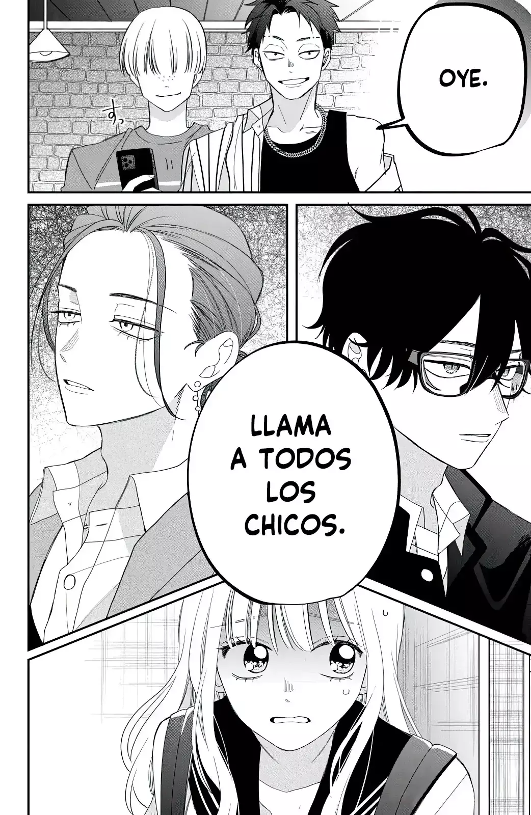 Megane, Tokidoki, Yankee-kun Capitulo 29: Sé valiente página 41